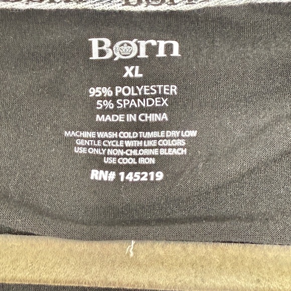 Women's Black BORN Button Up Soft Pajama Set - Picture 8 of 12